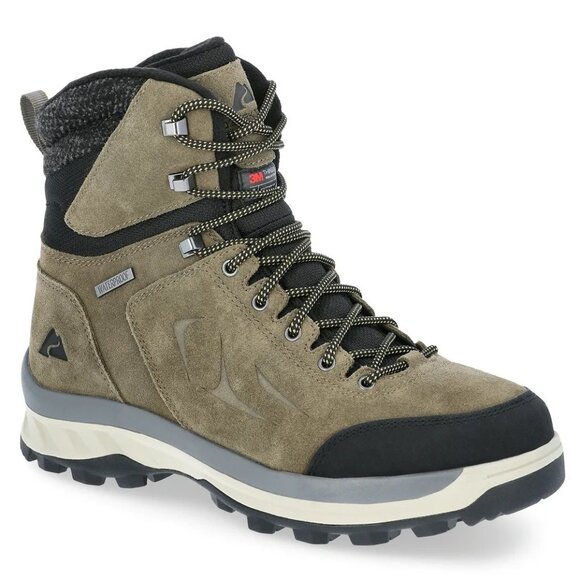 New Men\'s Ozark Trail Premium Waterproof Winter Snow Boots Olive/Black main image 5